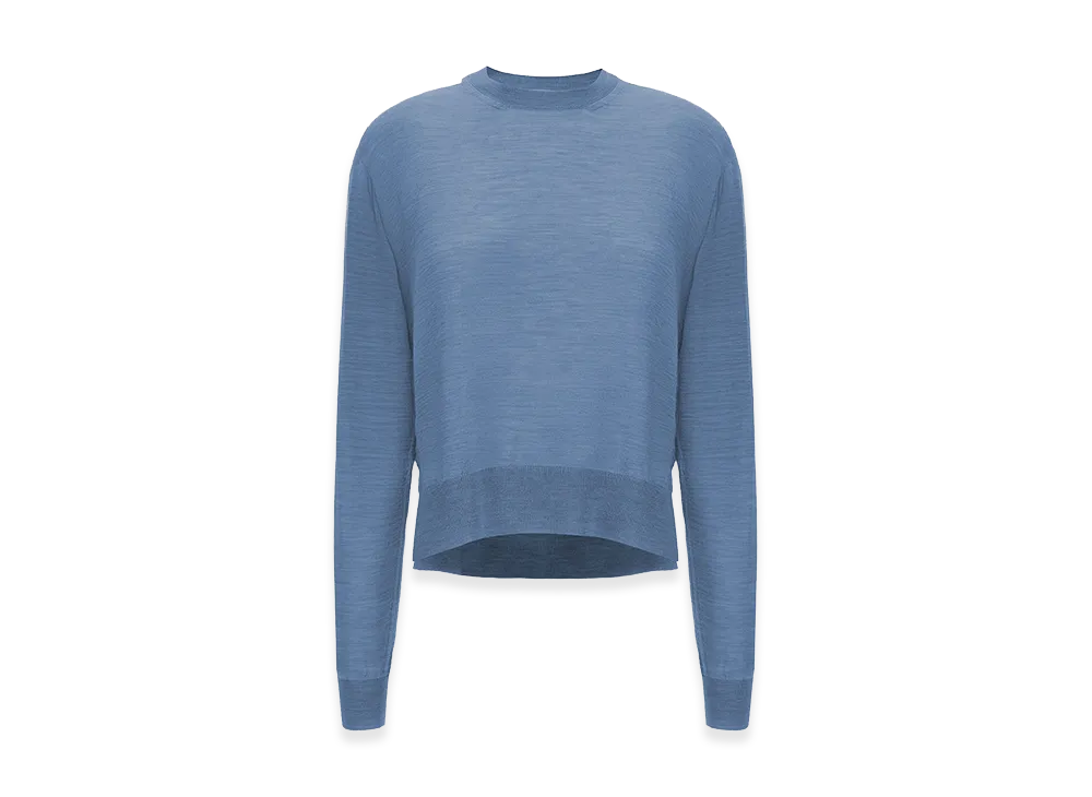 Jil Sander Women's Sweaters "Light Blue"