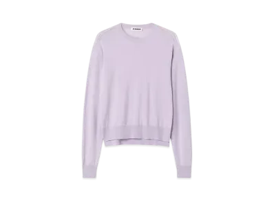 Jil Sander Women's Crew-Neck Sweater "Lilac Sky"