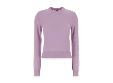 Jil Sander Women's Lilac Wool Sweater "Purple"
