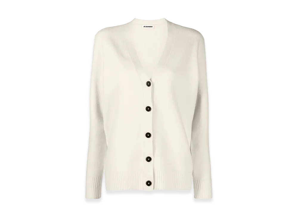 Jil Sander Women's Wool Cardigan "Ivory"