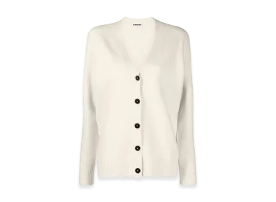 Jil Sander Women's Wool Cardigan "Ivory"