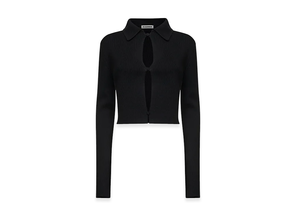 Jil Sander Women's Wool Cardigan "Black"