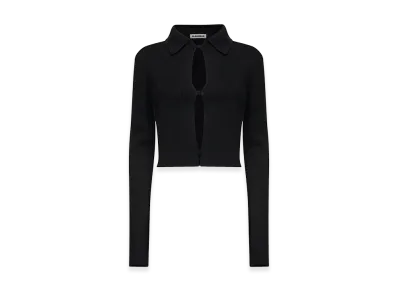 Jil Sander Women's Wool Cardigan "Black"