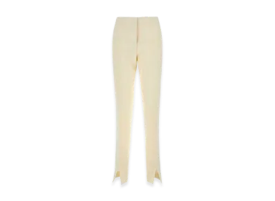Jil Sander Women's Viscose Blend Pant "Ivory"