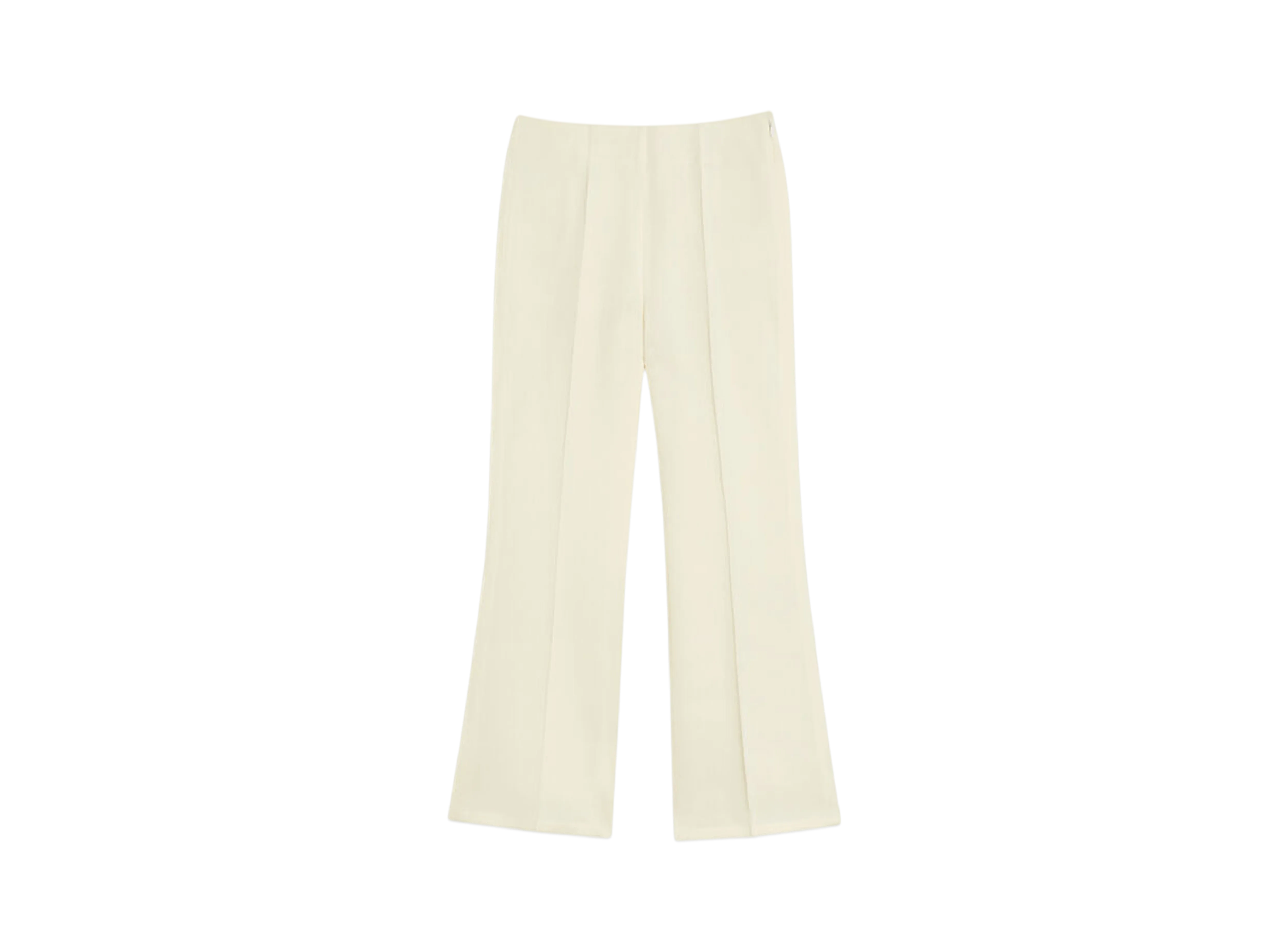 Jil Sander Women's Flared Trousers "Chalk"