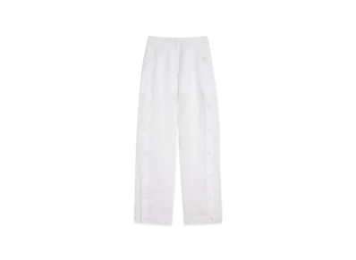 Jil Sander Cotton Muslin Trousers "Optic White"