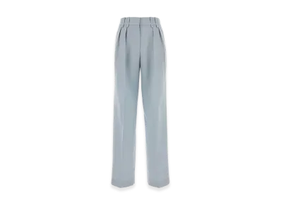 Jil Sander Women's Wool Palazzo Pant "Pastel Light Blue"