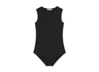 Jil Sander Jersey Bodysuit "Black"