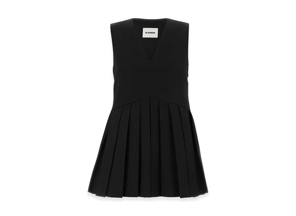 Jil Sander Women's Wool Top "Black"