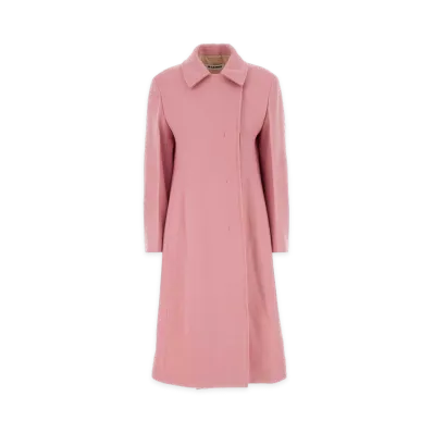 Jil Sander Wool Coat "Pink"