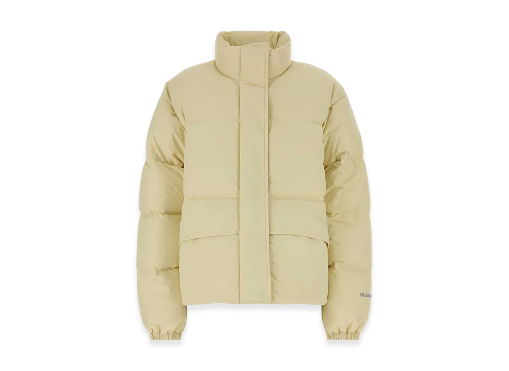 Jil Sander Women's Technical Fabric Quilted Down Jacket "Yellow"