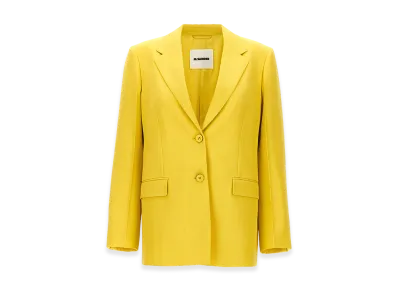 Jil Sander Women's Single-Breasted Blazer "Yellow"