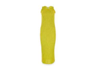 Jil Sander Women's Viscose Dress "Green"