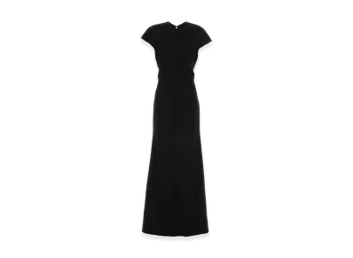 Jil Sander Women's Sable Long Dress "Black"