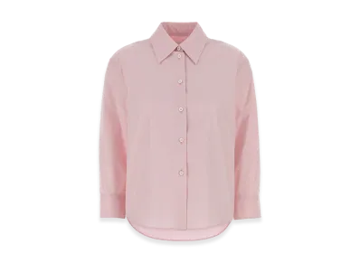 Jil Sander Women's Poplin Shirt "Pastel Pink"