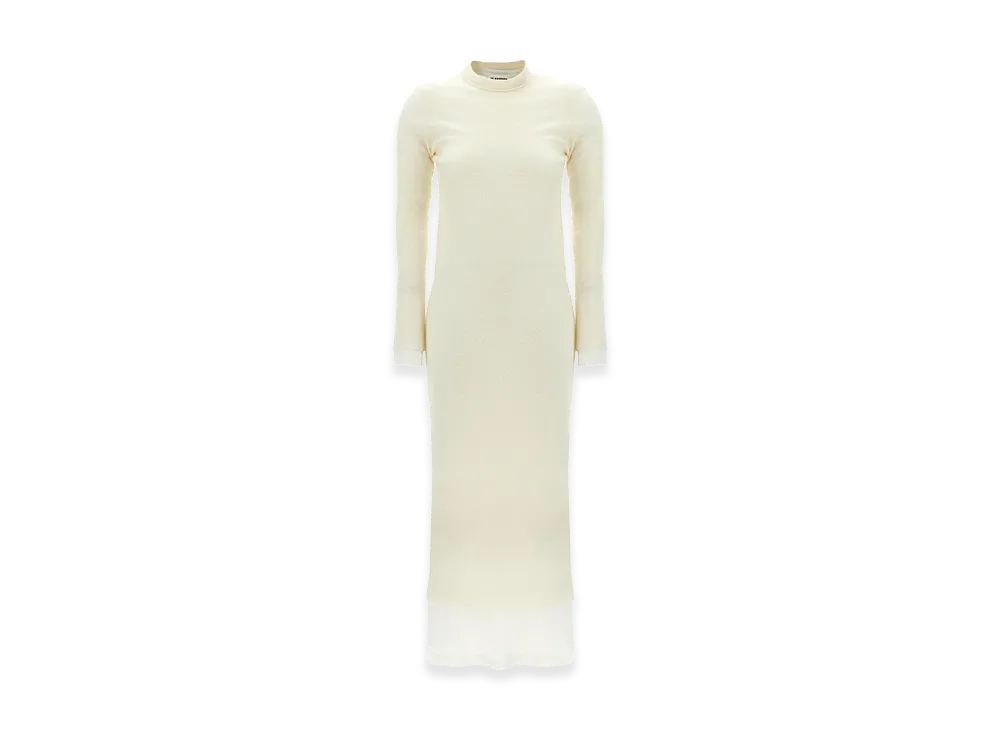 Jil Sander Women's Dress With Petticoat "White"