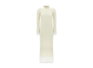 Jil Sander Women's Dress With Petticoat "White"