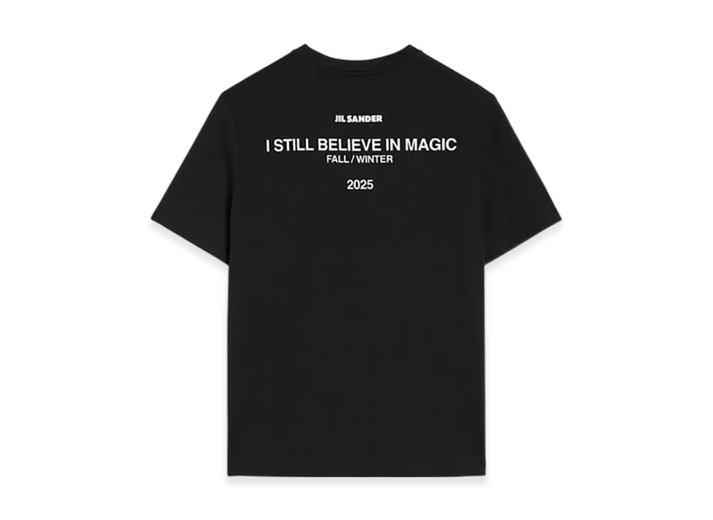 Jil Sander Cotton Crew-Neck T-Shirt "Black"