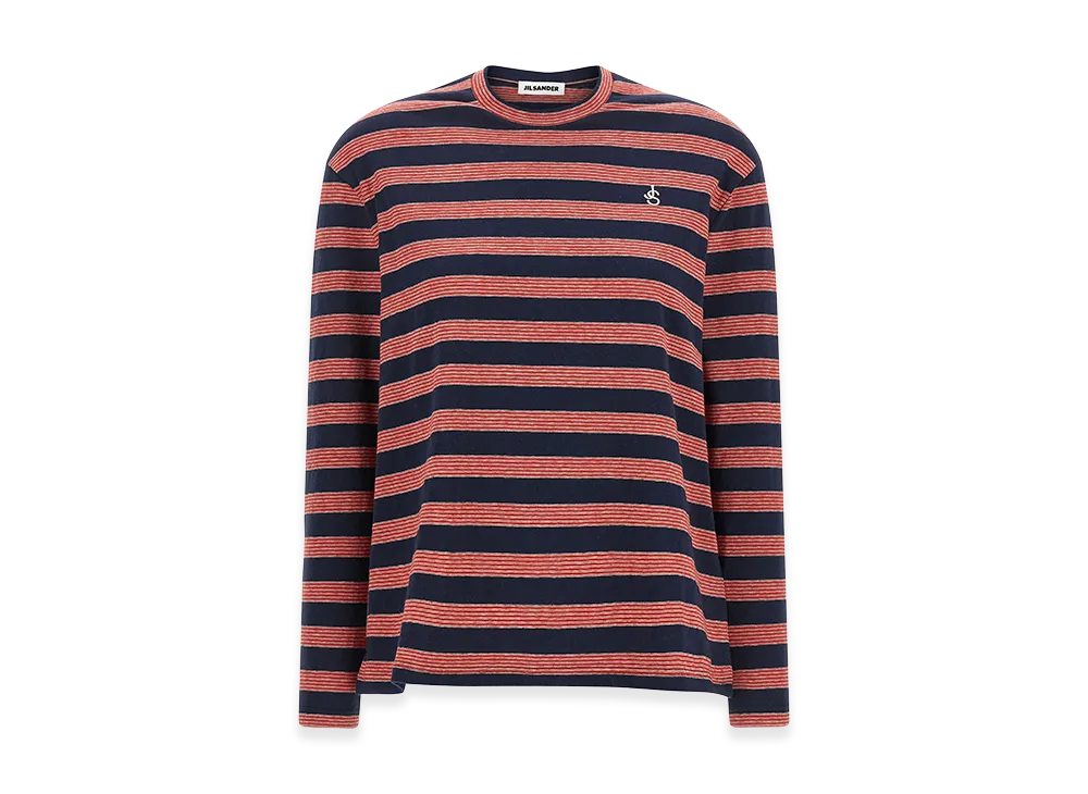 Jil Sander Women's Striped Long Sleeve T-Shirt "Multicolor"