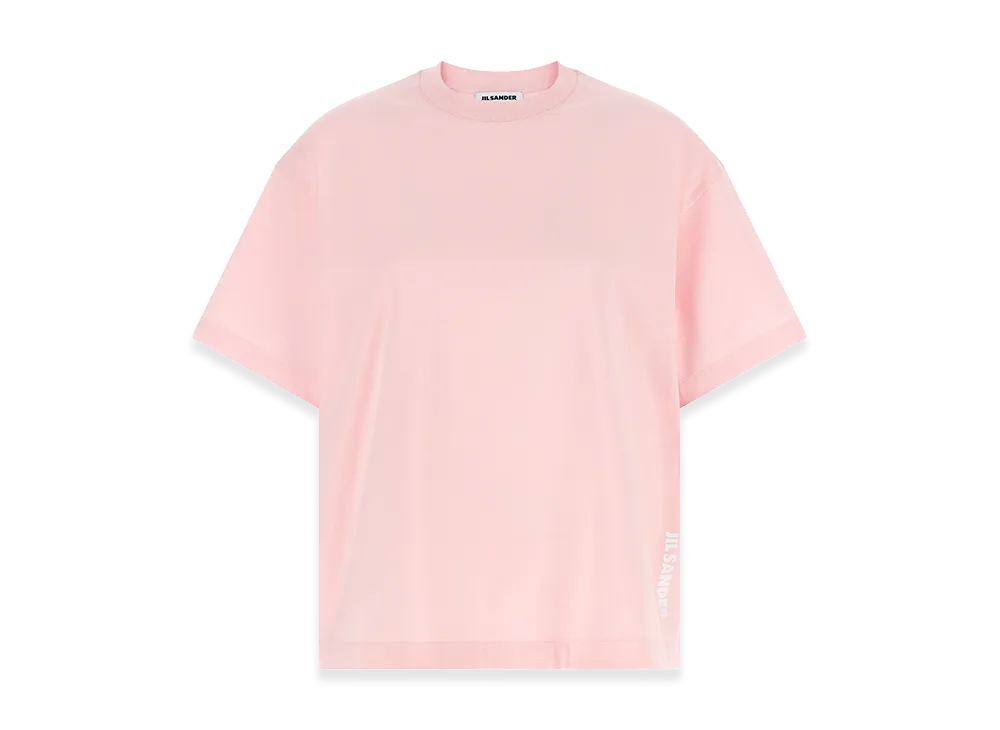Jil Sander Women's Logo T-Shirt "Pink"
