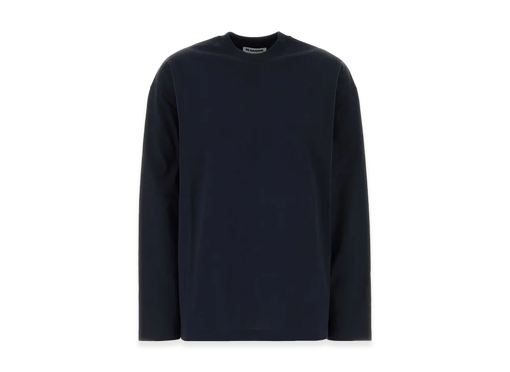 Jil Sander Women's Cotton T-Shirt "Midnight Blue"