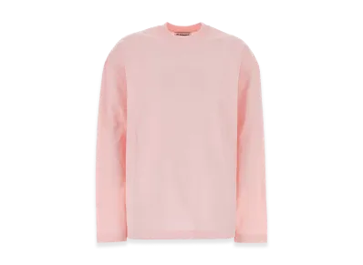 Jil Sander Women's Cotton T-Shirt "Pink"