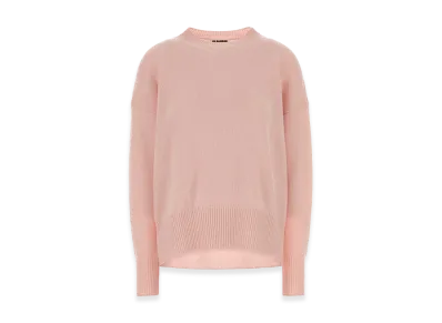 Jil Sander Women's Cashmere Oversize Sweater "Pink"