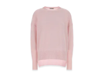 Jil Sander Women's Cashmere Oversize Sweater "Pink"