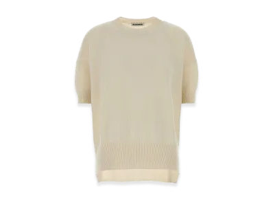 Jil Sander Women's Cashmere Sweater "White/Ivory"