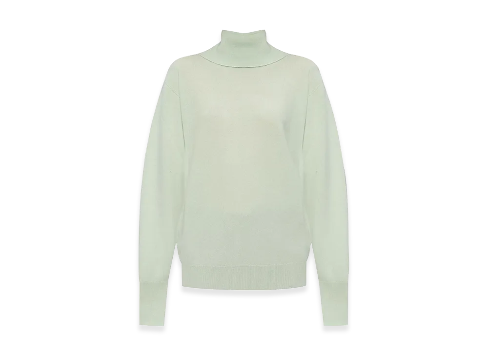 Jil Sander Women's Maglione Collo Alto "Light Green"