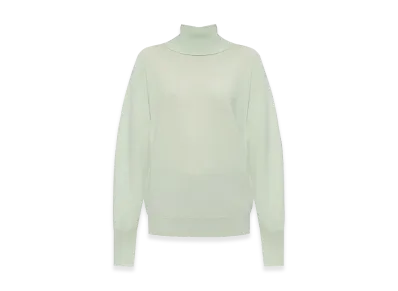Jil Sander Women's Maglione Collo Alto "Light Green"