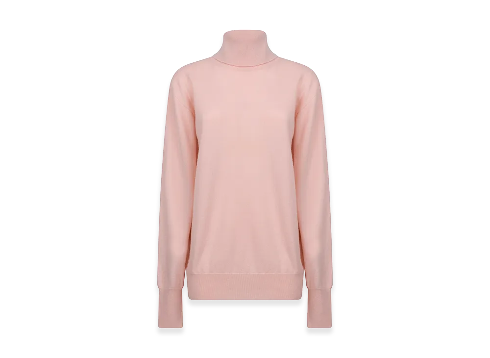 Jil Sander Women's Maglione Collo Alto "Pink"