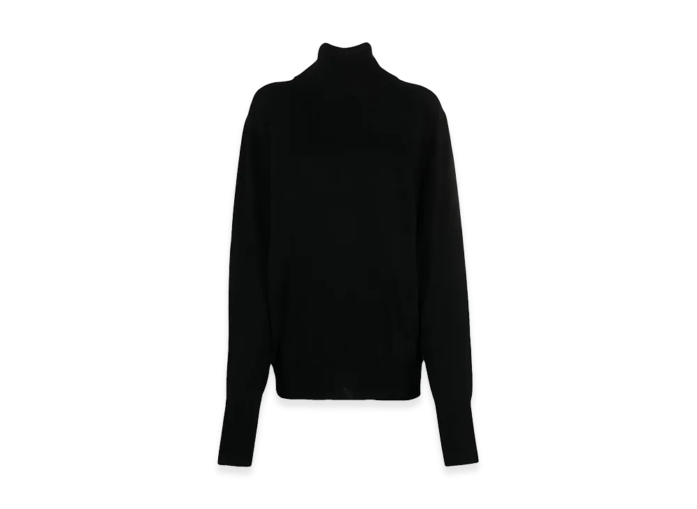 Jil Sander Women's High Neck Collar "Black"