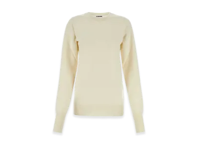 Jil Sander Women's Cashmere Sweater "Ivory"