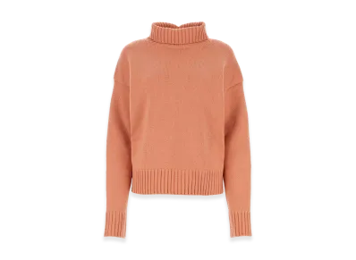 Jil Sander Women's Cashmere Blend Oversize Sweater "Pink"