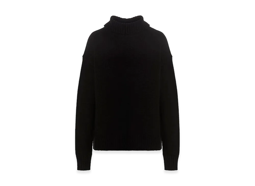 Jil Sander Women's Cashmere Blend Sweater "Black"