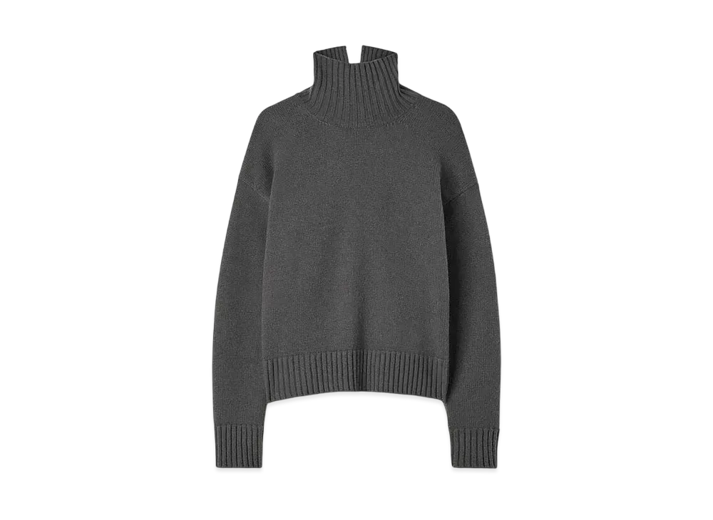 Jil Sander Women's High-Neck Sweater "Gray"