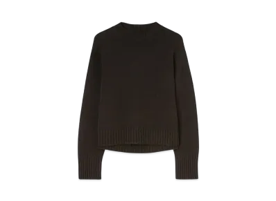 Jil Sander Women's Crew-Neck Sweater "Black"