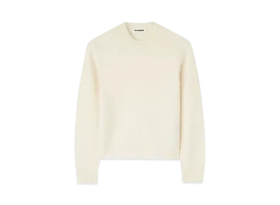 Jil Sander Women's Crew-Neck Sweater "Corn Silk"