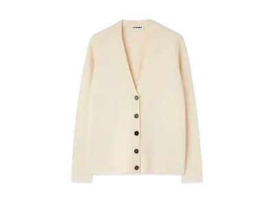 Jil Sander Women's V-Neck Cardigan "Corn Silk"