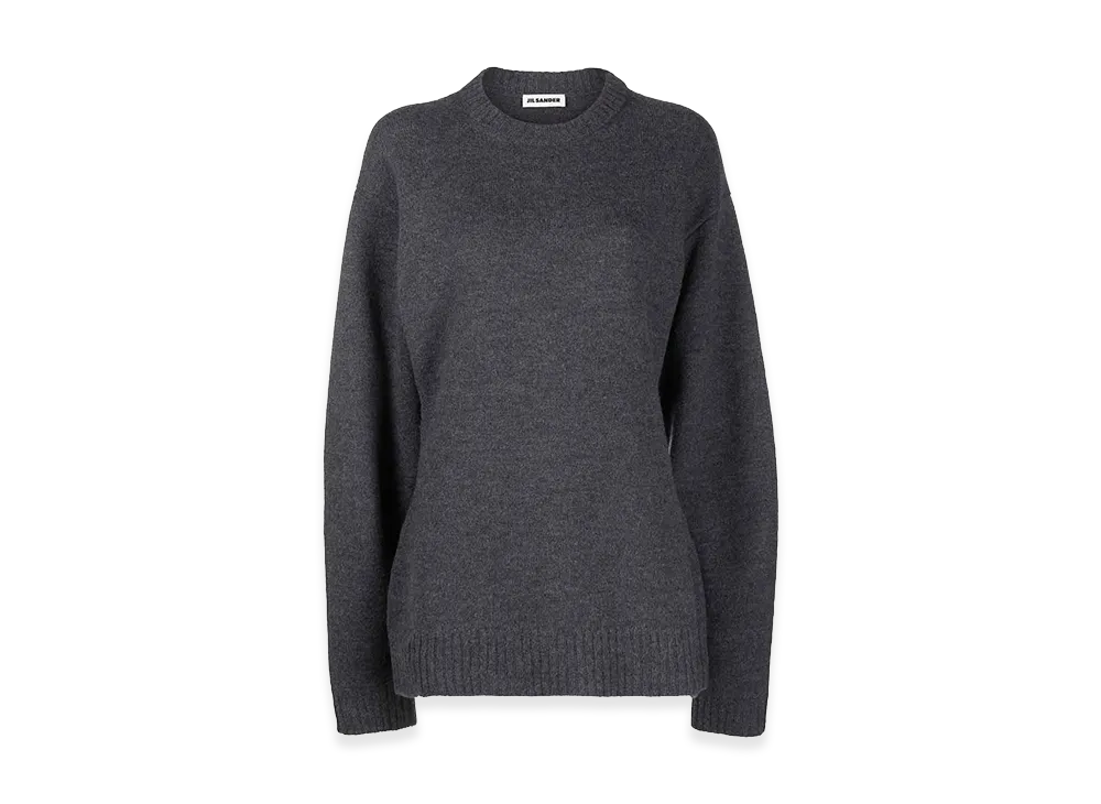 Jil Sander Women's Round Neck Pullover "Gray"