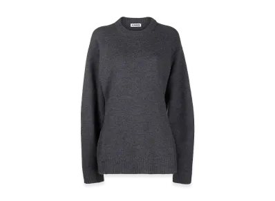 Jil Sander Women's Round Neck Pullover "Gray"