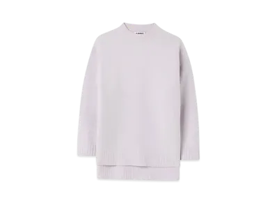 Jil Sander Women's Crew-Neck Sweater "Lilac Sky"