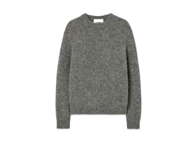 Jil Sander Women's Crew-Neck Sweater "Asphalt"
