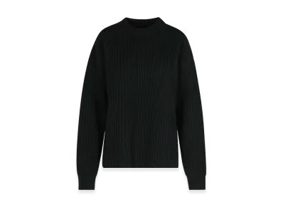 Jil Sander Women's Wool Crew Neck Sweater "Black"