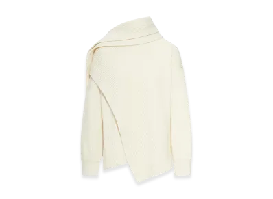 Jil Sander Women's Wool Sweater "Ivory"