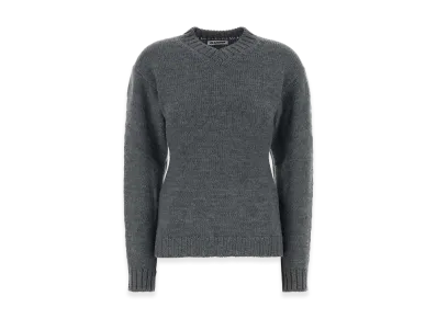 Jil Sander Women's Wool Sweater "Gray"