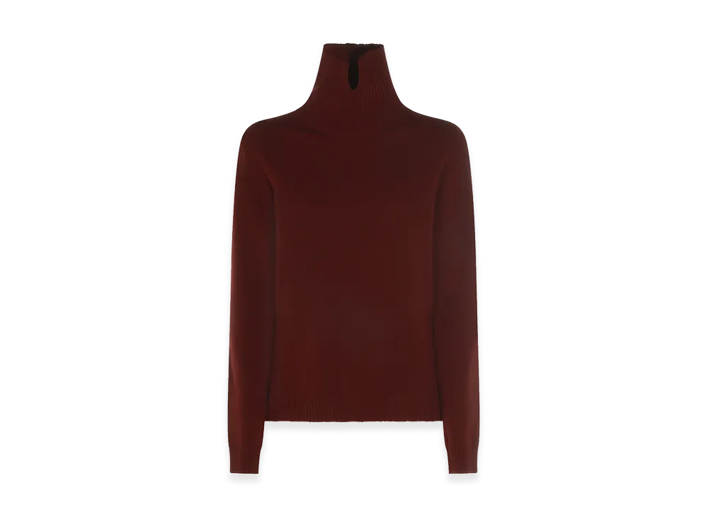 Jil Sander Women's Sweaters "Bordeaux"