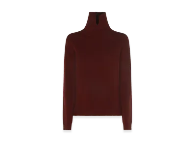 Jil Sander Women's Sweaters "Bordeaux"