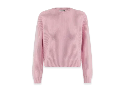 Jil Sander Women's Sweaters "Pink"